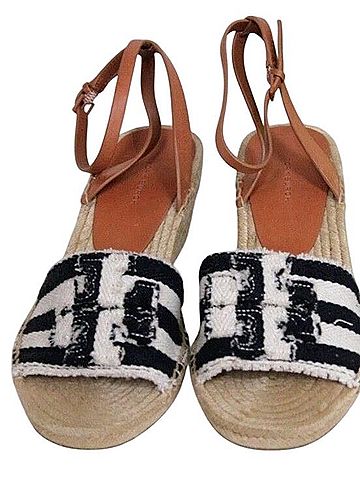 Tory Burch Ines Espadrille Wedge Sandals (view 2)