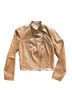 Michael Kors Leather Moto Biker Leather Jacket - photo 1