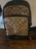 Coach Brown Black Leather Backpack One size - photo 5