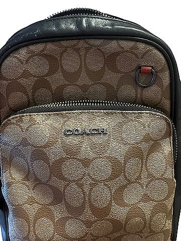Coach Leather Backpack (view 1)