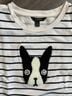 Banana Republic Stripes White Black Pullover Sweater Size M - photo 3