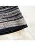 Eileen Fisher Stripes Black Gray Pullover Sweater Size XS - photo 6