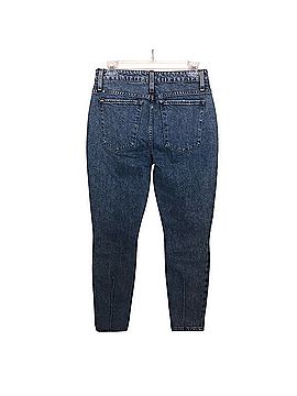 Alice + Olivia Embroidered Mid-Rise Skinny Jean Jeans (view 2)