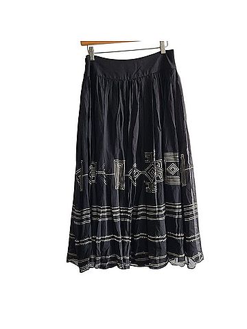 Emanuel Ungaro Silk Skirt (view 2)