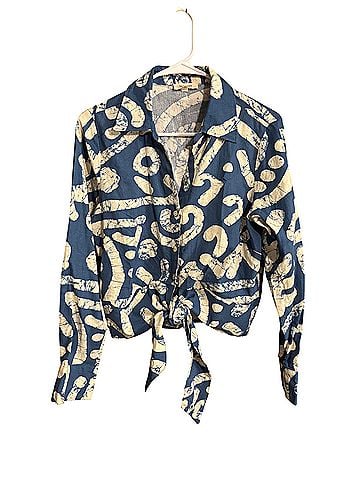 Haute Hippie 3/4 Sleeve Button-Down Shirt (view 1)
