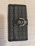 Coach Print Black Leather Wallet One size - photo 4