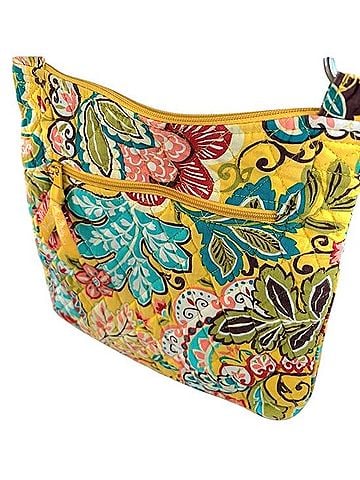 Vera Bradley Provençal Triple Zip Hipster Crossbody Bag (view 2)