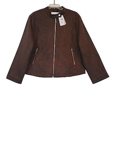 Jason Wu JW-7038 Faux Leather Jacket (view 1)