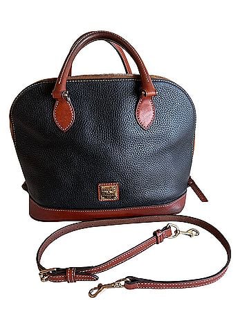 Dooney & Bourke definitive dome Leather Satchel (view 1)