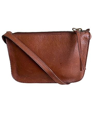 Madewell crossbody or clutch Leather Crossbody Bag (view 2)