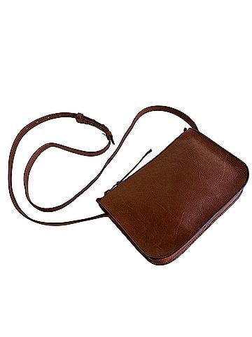 Madewell crossbody or clutch Leather Crossbody Bag (view 1)