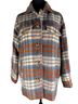CALISTA Brushed Flannel Plaid Shacket Jacket - photo 1