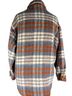 CALISTA Brushed Flannel Plaid Shacket Jacket - photo 2