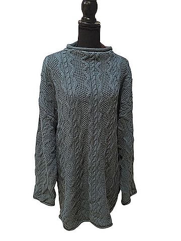Eddie Bauer Cozy Cable-Knit Sweater Tunic Casual Sweaters (view 1)