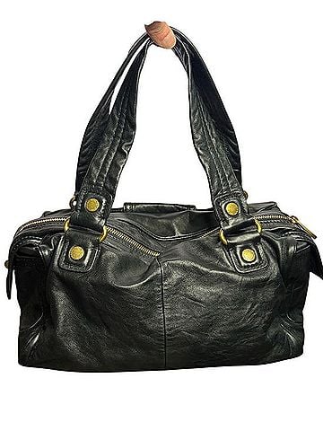 Marc Jacobs Totally Turnlock Leather Satchel (view 2)