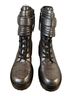 DKNY Silver Ankle Boots Size 7 1/2 - photo 1