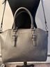 Michael Kors Gray Leather Satchel One size - photo 8