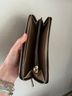Calvin Klein 100% Leather Black Tan Leather Wallet One size - photo 3