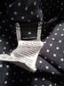 Hollister Polka Dots Black White Romper Size M - photo 3