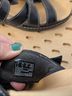 Clarks 100% Leather Black Sandals Size 9 1/2 - photo 3