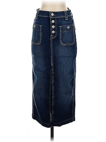 7 For All Mankind 7 For All Mankind Denim Skirt (view 1)