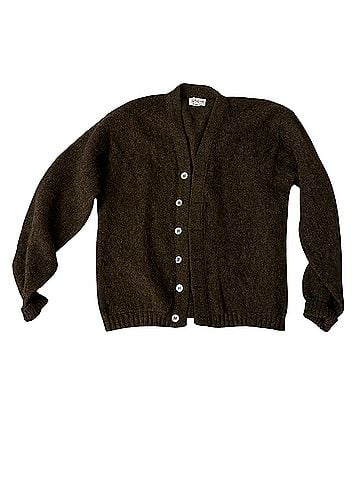 Lambswool Wool Cardigan (view 1)