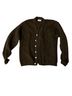 Lambswool 100% Wool Brown Wool Cardigan Size L - photo 1