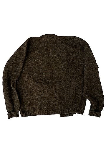 Lambswool Wool Cardigan (view 2)