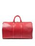 Louis Vuitton Red Keepall Black Stitching 50 One size - photo 1