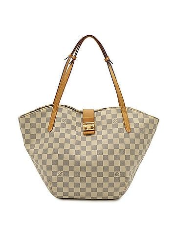 Louis Vuitton LOUIS VUITTON Damier Azur Salina PM Tote Bag Shoulder N41208 (view 2)