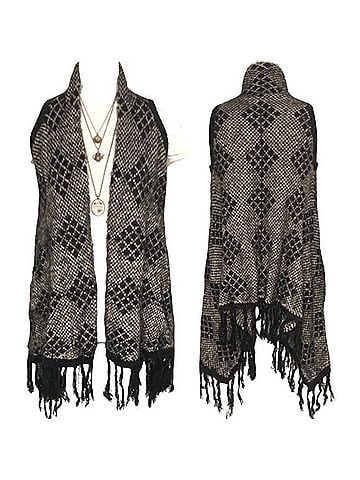 BCBGMAXAZRIA Duster Vest Vest (view 1)