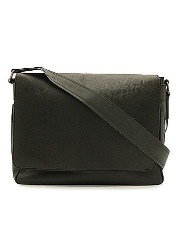 Louis Vuitton LOUIS VUITTON Louis Vuitton Taiga Roman MM Shoulder Bag Handbag Leather Bor Dark Navy M32624 (view 2)