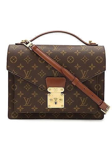Louis Vuitton LOUIS VUITTON Monogram Monceau 28 Second Bag Handbag Shoulder M51185 (view 1)