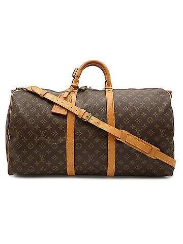Louis Vuitton LOUIS VUITTON Louis Vuitton Monogram Keepall Bandoulière 55 Boston Bag Travel Shoulder M41414 (view 2)