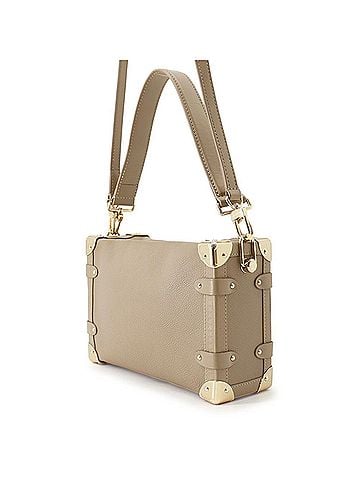 Louis Vuitton Louis Vuitton Handbag, Grained Calf Leather, Side Trunk MM M25072, LOUIS VUITTON 2-way Shoulder Bag, Monogram, Handbag for Women, (view 2)