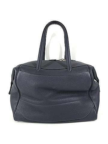 Hermès HERMES Wallago Cabin 35 Bag, Handbag, Shoulder Business Boston Togo Leather, Men's, Women's, Navy (view 2)