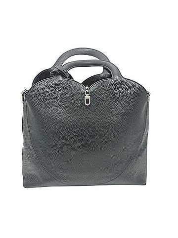 Tiffany & Co. TIFFANY&amp;Co. Tiffany Return to Large Handbag, Leather, Women's, Black (view 1)