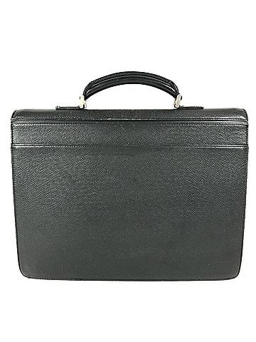 Louis Vuitton LOUIS VUITTON M31052 Taiga Robusto 1 Bag Handbag Document Business Leather Men's Ardoise Black (view 2)