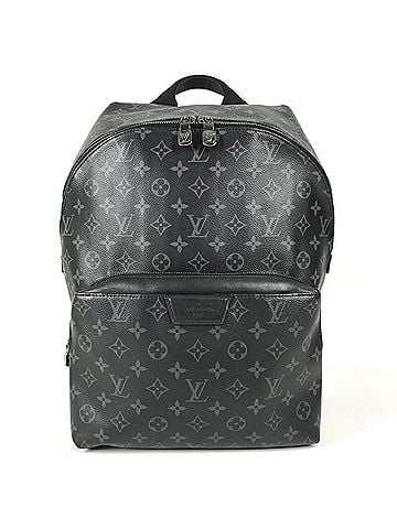 Louis Vuitton LOUIS VUITTON M43186 Monogram Eclipse Apollo Backpack, Bag, Rucksack, Canvas, Men's, Women's, Black (view 1)