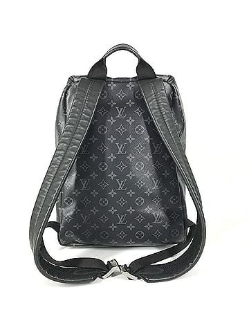 Louis Vuitton LOUIS VUITTON M43186 Monogram Eclipse Apollo Backpack, Bag, Rucksack, Canvas, Men's, Women's, Black (view 2)
