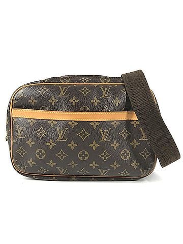 Louis Vuitton LOUIS VUITTON M45254 Monogram Reporter PM Crossbody Bag Shoulder Canvas Women's Brown (view 1)