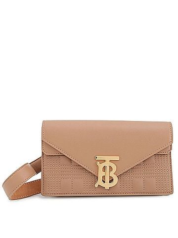 Burberry Burberry waist bag TB leather BURBERRY belt handbag (view 1)