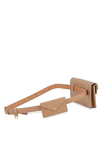 Burberry Burberry waist bag TB leather BURBERRY belt handbag (view 2)