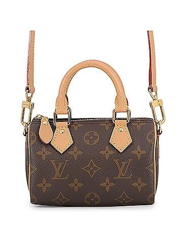 Louis Vuitton Louis Vuitton handbag Monogram Nano Speedy M81085 LOUIS VUITTON 2-way shoulder bag for women (view 1)