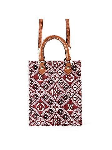 Louis Vuitton Louis Vuitton handbag, Monogram Jacquard, SINCE 1854, Petite Sac Plat M69846, 2-way shoulder bag. Monogram. handbag. Vuitton. LOUIS VUITTON (view 1)