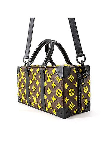 Louis Vuitton Louis Vuitton Monogram Tuffetage Speedy Soft Trunk Shoulder Bag M45025 Handbag Black for Men LOUIS VUITTON (view 2)