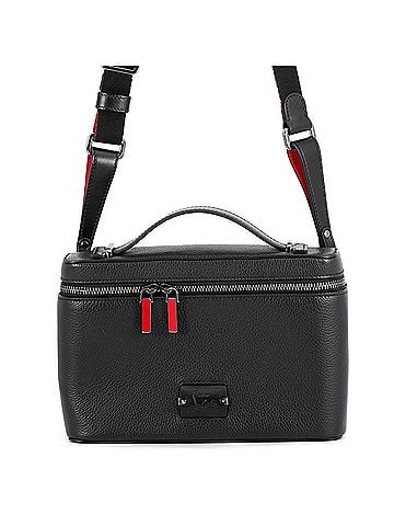 Christian Louboutin Christian Louboutin Kipi Pouch Leather Handbag 3185198 2-way Black for Women (view 1)