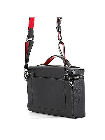 Christian Louboutin Christian Louboutin Kipi Pouch Leather Handbag 3185198 2-way Black for Women (view 2)