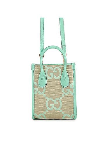 Gucci Gucci Jumbo GG Canvas Mini Tote Handbag 671623 GUCCI 2-way Shoulder Supreme (view 1)