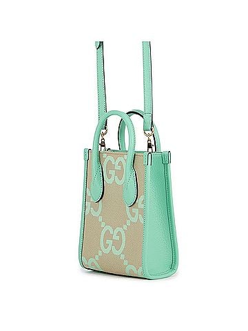Gucci Gucci Jumbo GG Canvas Mini Tote Handbag 671623 GUCCI 2-way Shoulder Supreme (view 2)